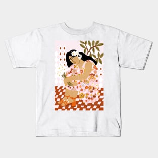 Boho Lady Kids T-Shirt